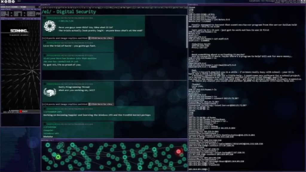 HACKNET Steam — zrzut ekranu 4