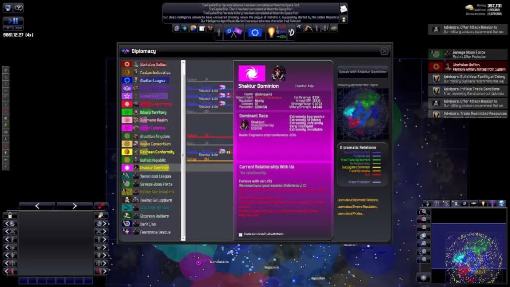 Distant Worlds: Universe STEAM KLUCZ — zrzut ekranu 1 z 6