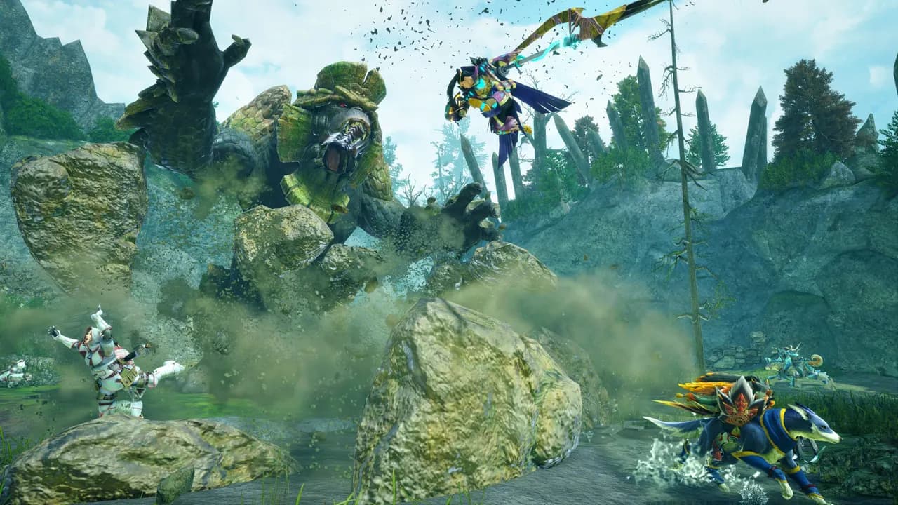 MONSTER HUNTER RISE + SUNBREAK DELUXE  BUNDLE Xbox One & Series X/S — zrzut ekranu 1 z 6