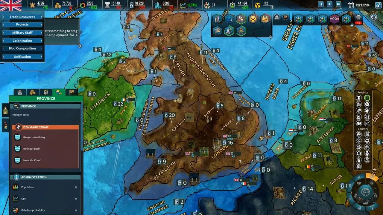 REALPOLITIKS II 2 Steam — zrzut ekranu 5