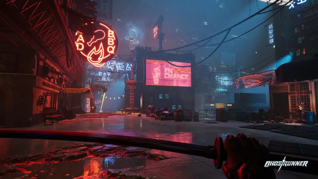 Ghostrunner — zrzut ekranu 3