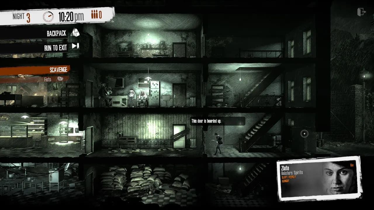 THIS WAR OF MINE: FINAL CUT Xbox Series X/S — zrzut ekranu 6