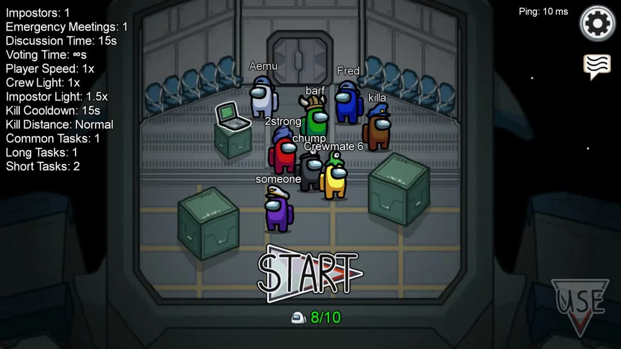 Among STEAM KLUCZ — zrzut ekranu 1 z 6