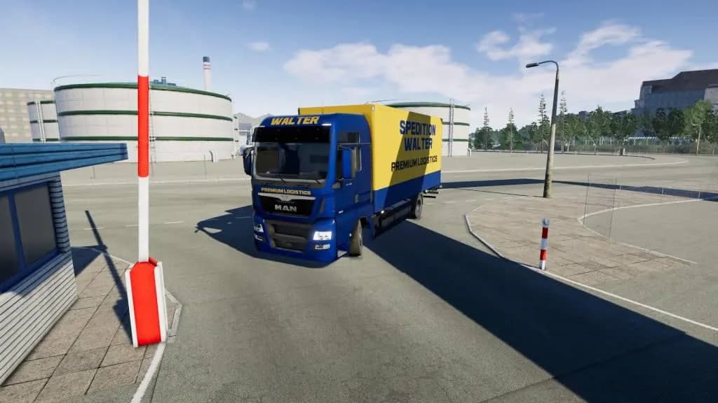 ON THE ROAD: THE TRUCK SIMULATOR Xbox One & Series X/S — zrzut ekranu 2