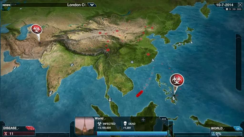 PLAGUE INC EVOLVED Steam — zrzut ekranu 3