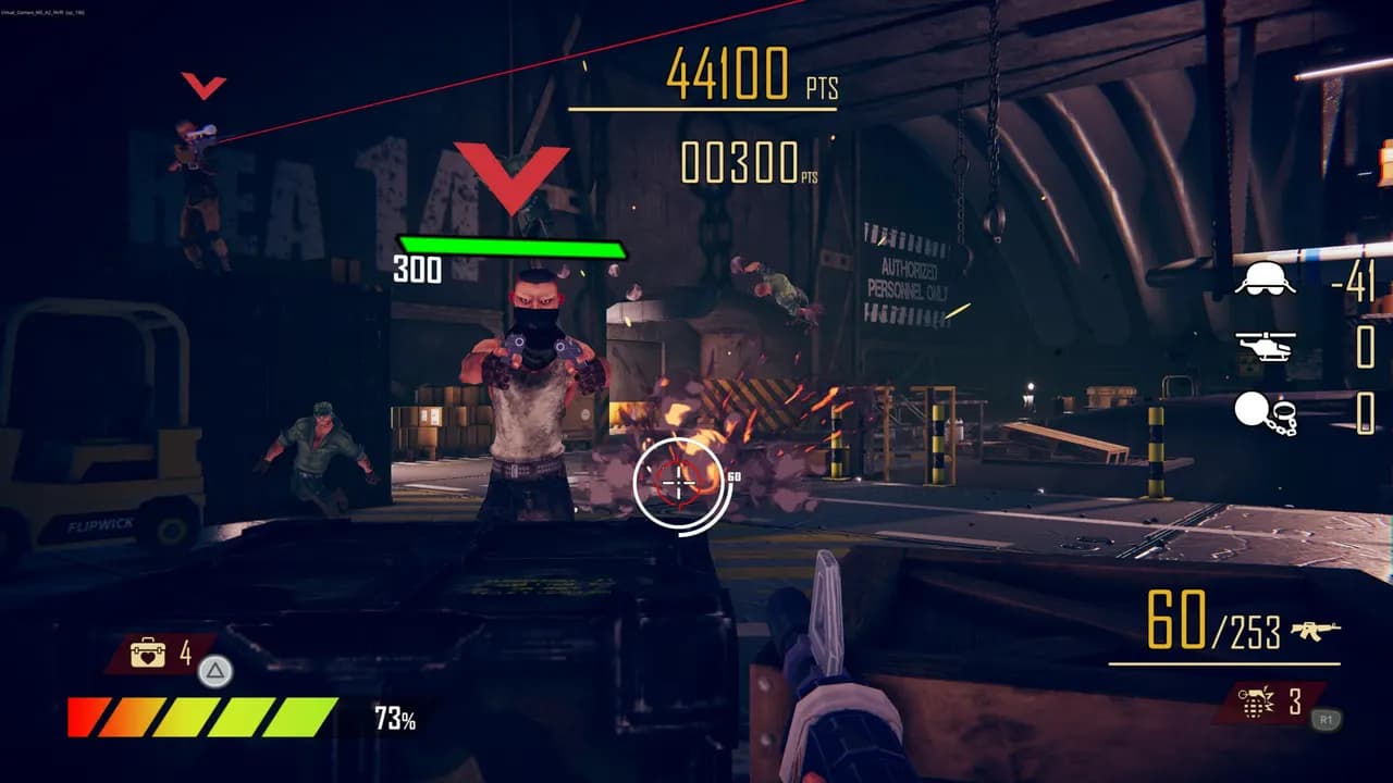 OPERATION WOLF RETURNS FIRST MISSION Xbox Series X/S — zrzut ekranu 1 z 4