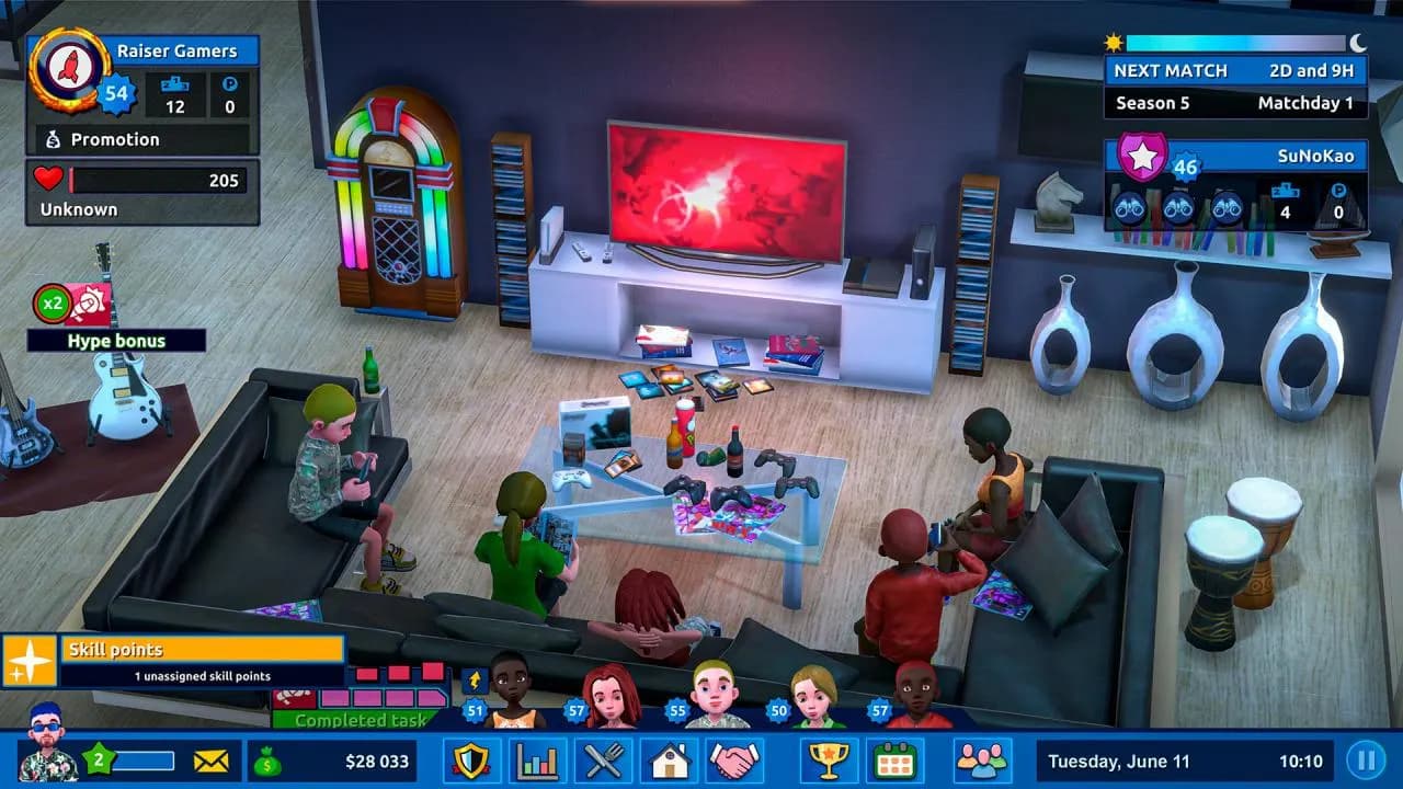 ESPORTS LIFE TYCOON Steam — zrzut ekranu 1 z 6