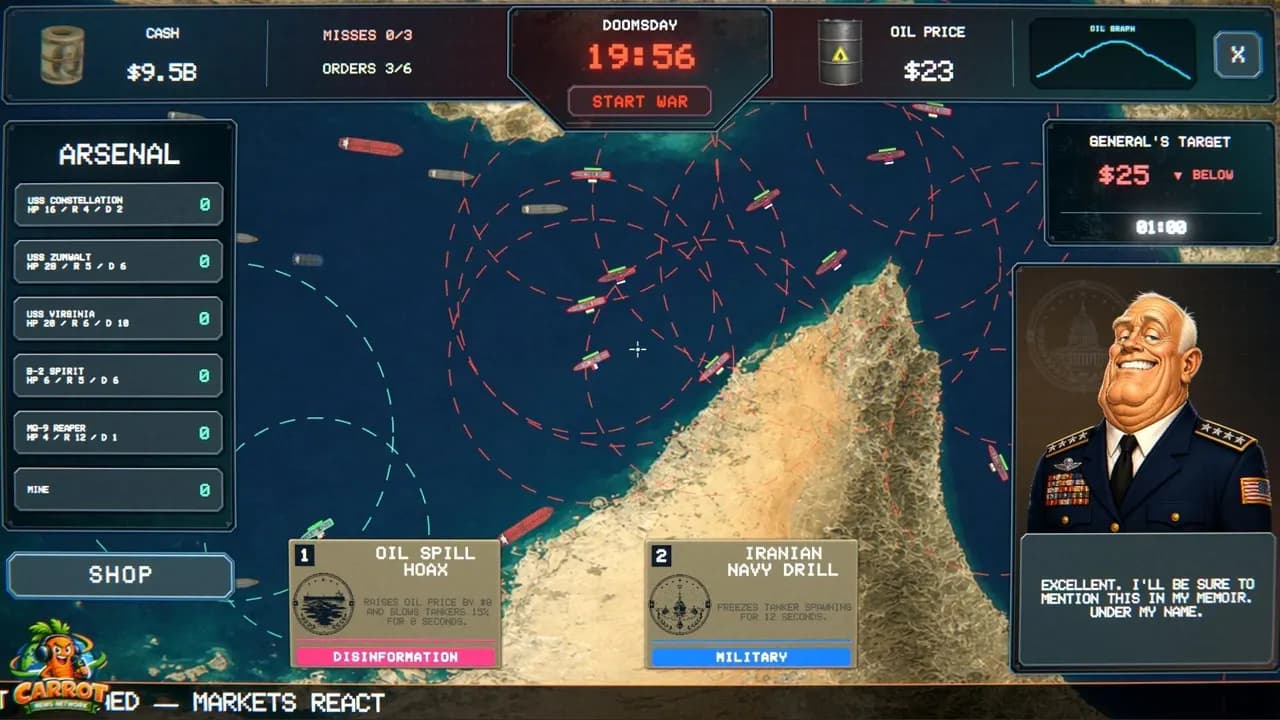 Crisis Commander: Strait Of Hormuz — zrzut ekranu 4