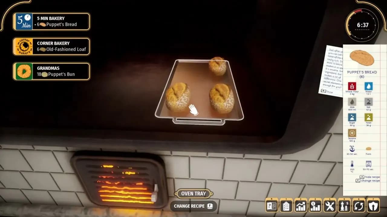 Bakery Simulator — zrzut ekranu 1 z 6