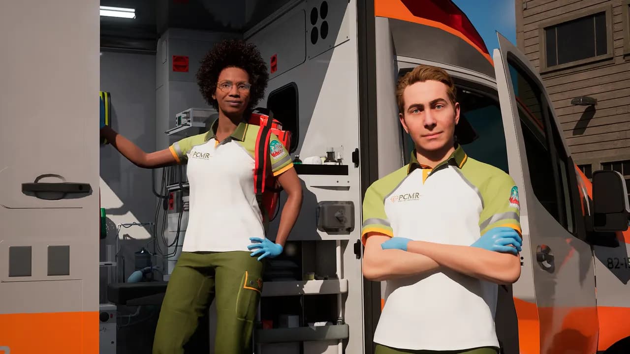AMBULANCE LIFE A PARAMEDIC SIMULATOR Xbox Series X/S — zrzut ekranu 3