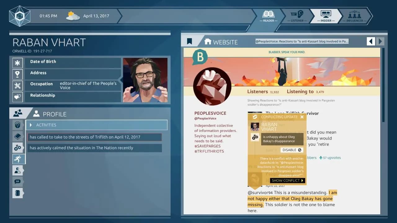 ORWELL IGNORANCE IS STRENGTH Steam — zrzut ekranu 3