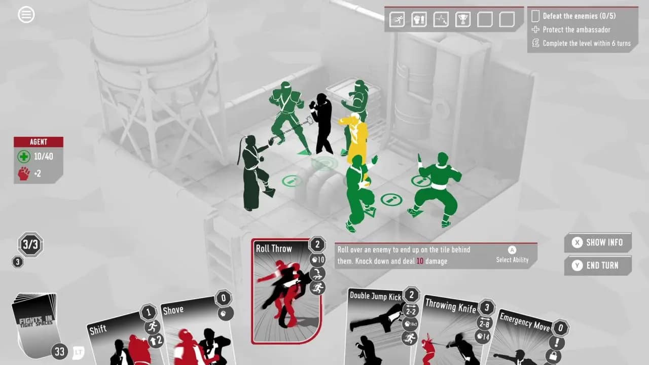 FIGHTS IN TIGHT SPACES Steam — zrzut ekranu 1 z 6