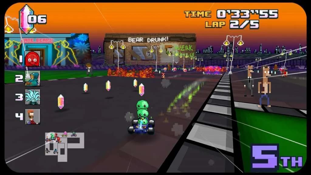 SUPER INDIE KARTS Steam — zrzut ekranu 2