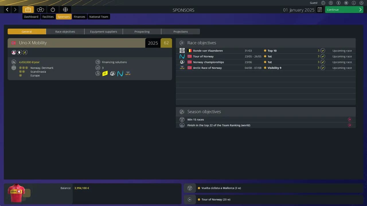 Pro Cycling Manager 2025 — zrzut ekranu 4