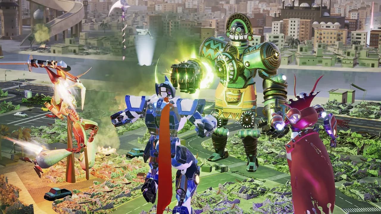 OVERRIDE MECH CITY BRAWL Steam — zrzut ekranu 2