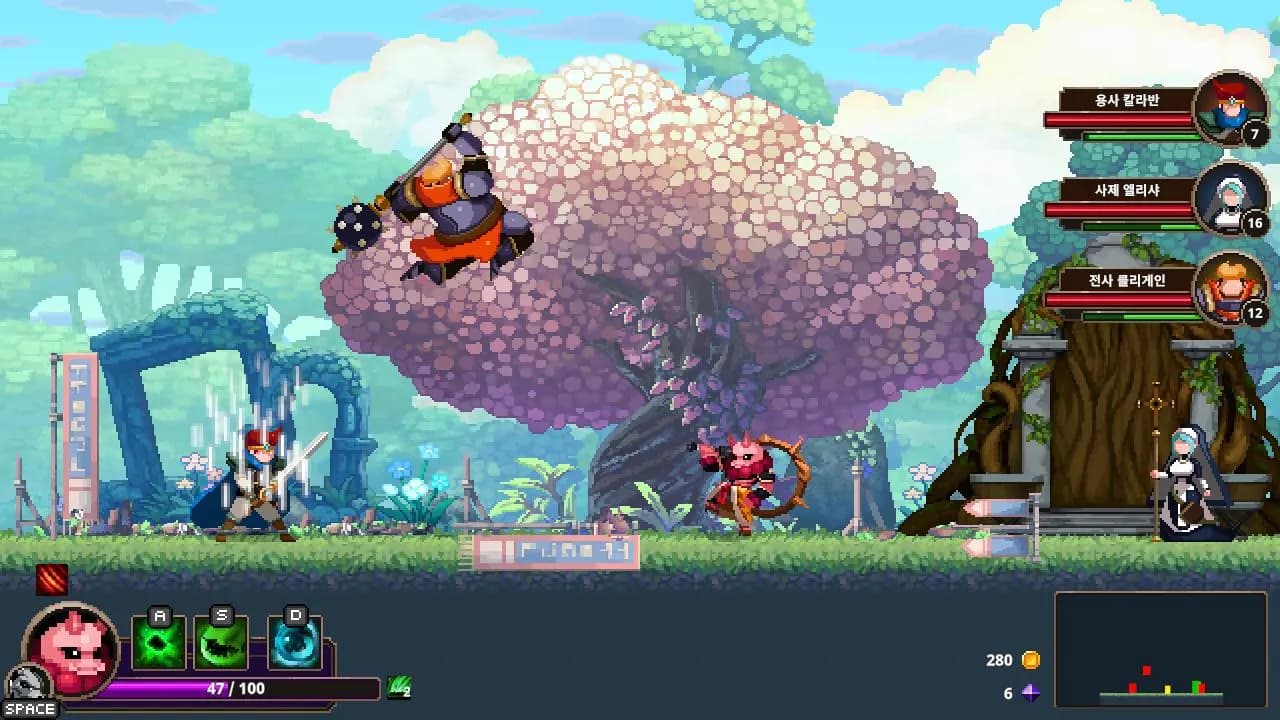 Skul: The Hero Slayer STEAM KLUCZ — zrzut ekranu 1 z 6