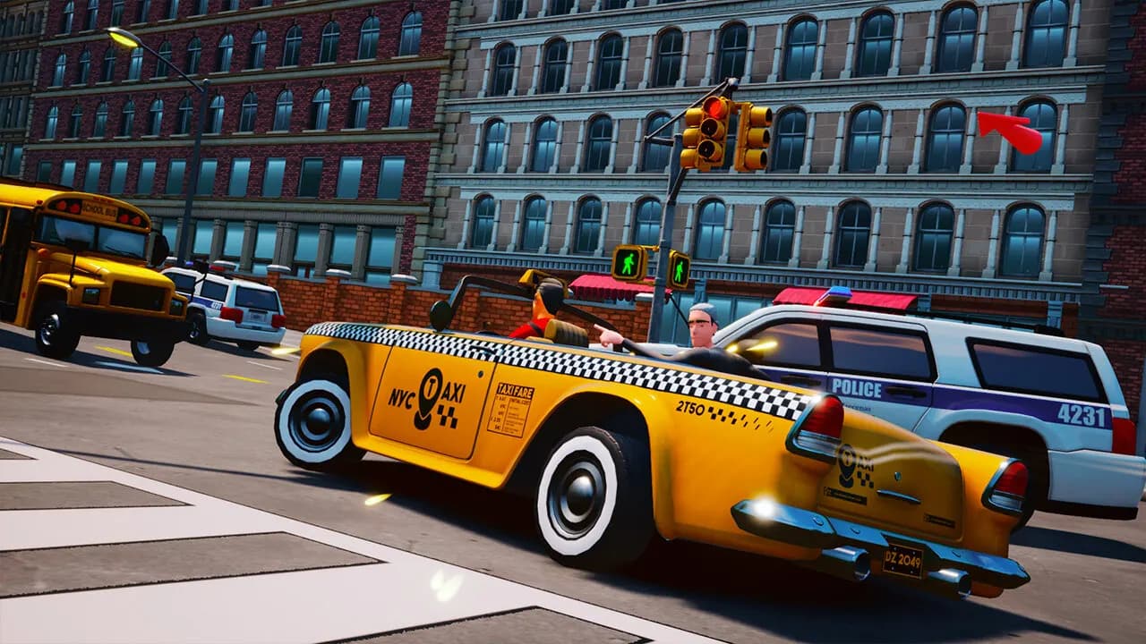 TAXI CHAOS Xbox One & Series X/S — zrzut ekranu 1 z 3