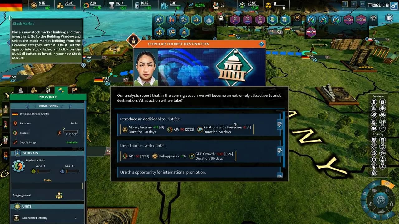 REALPOLITIKS II 2 Steam — zrzut ekranu 1 z 6