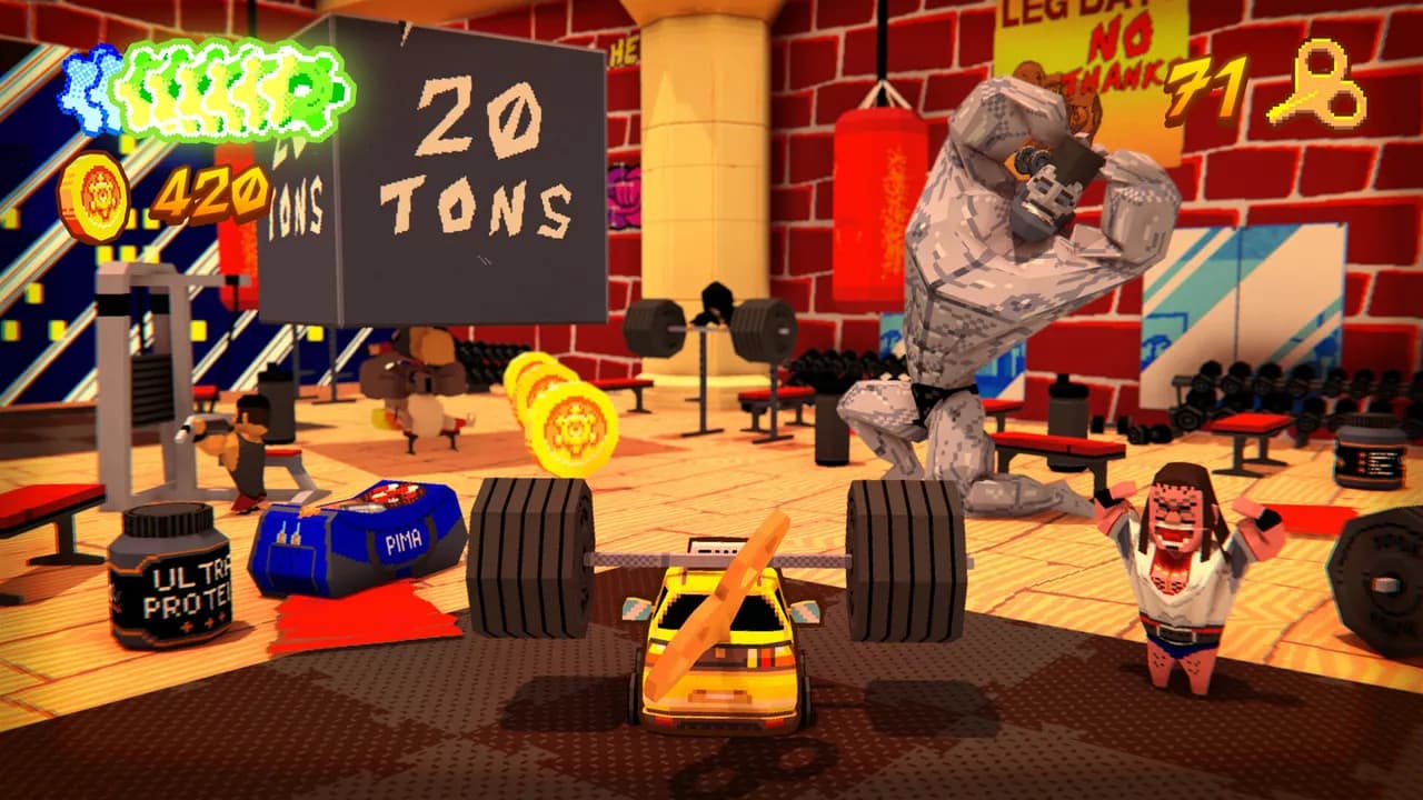 Yellow Taxi Goes Vroom STEAM KLUCZ — zrzut ekranu 1 z 5