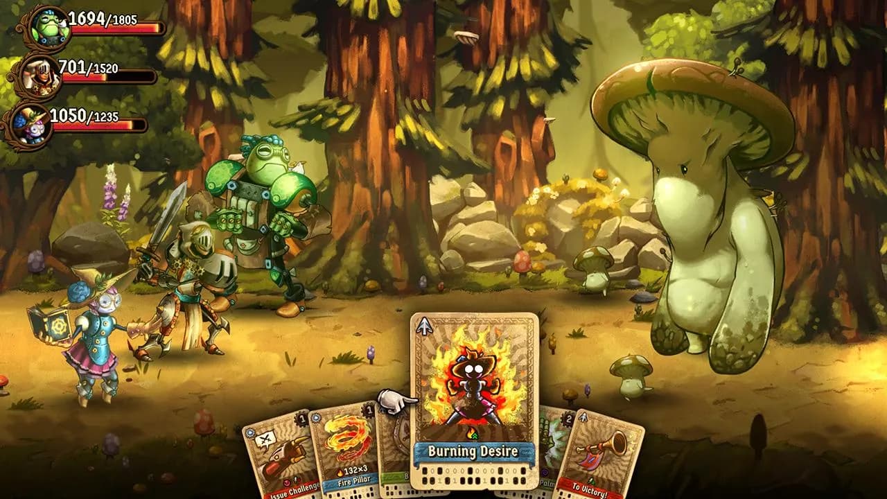 SteamWorld Quest: Hand of Gilgamech STEAM KLUCZ — zrzut ekranu 2