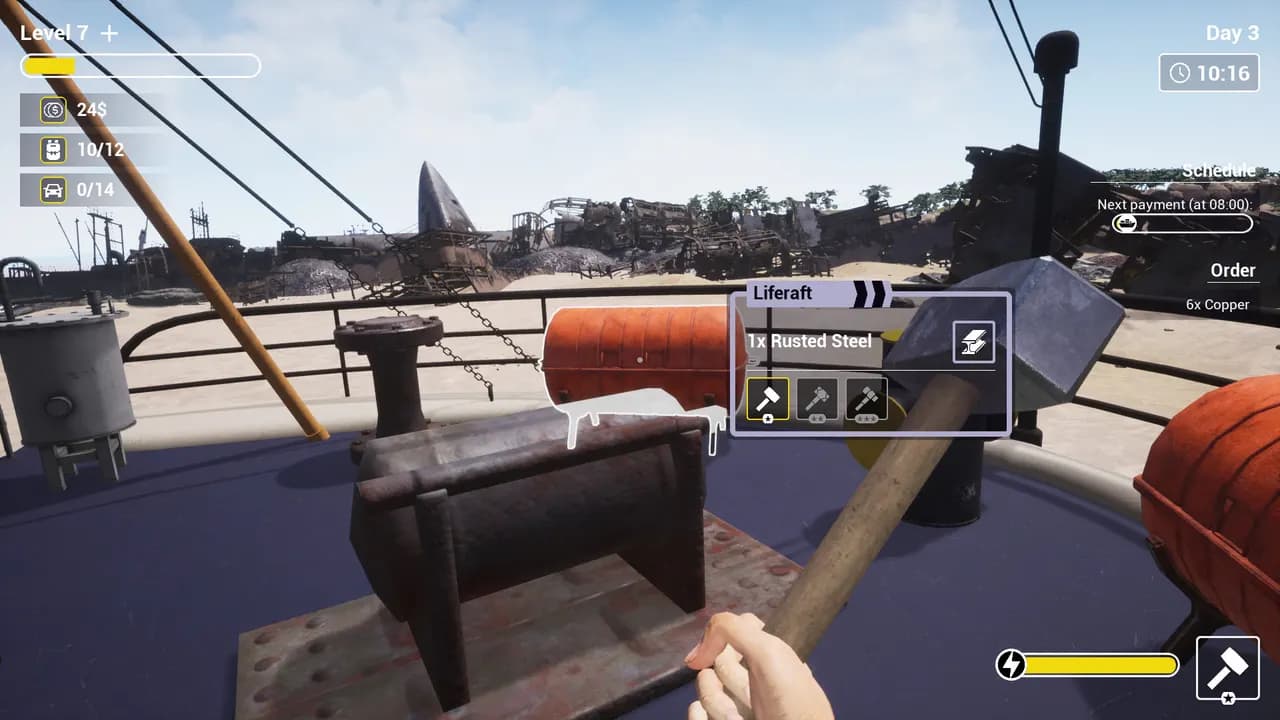 SHIP GRAVEYARD SIMULATOR Steam — zrzut ekranu 4