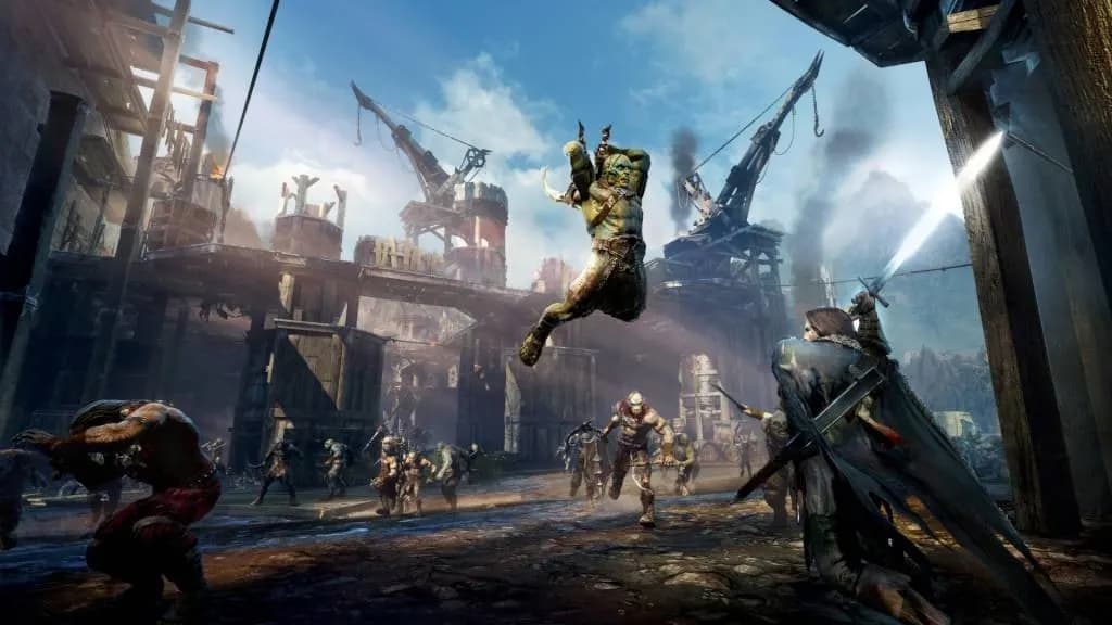ŚRÓDZIEMIE CIEŃ MORDORU EDYCJA GRY ROKU GOTY Xbox One & Series X/S — zrzut ekranu 1 z 5