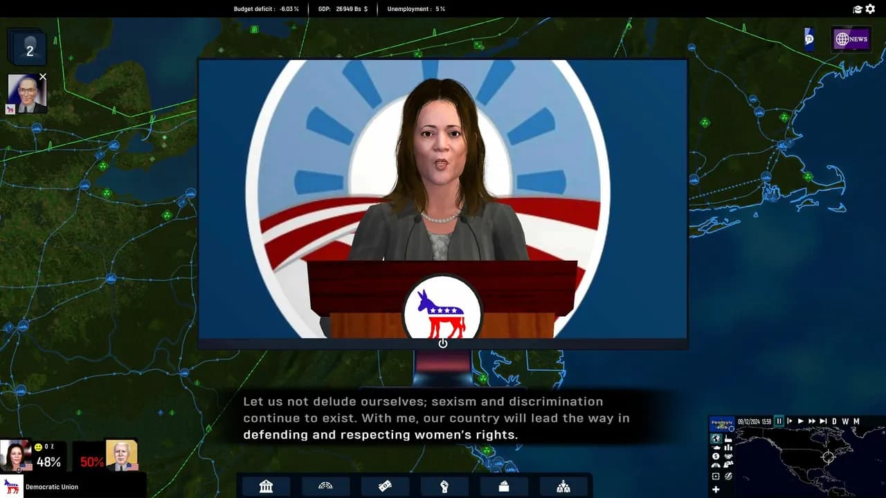 Geo-Political Simulator 5 — zrzut ekranu 5