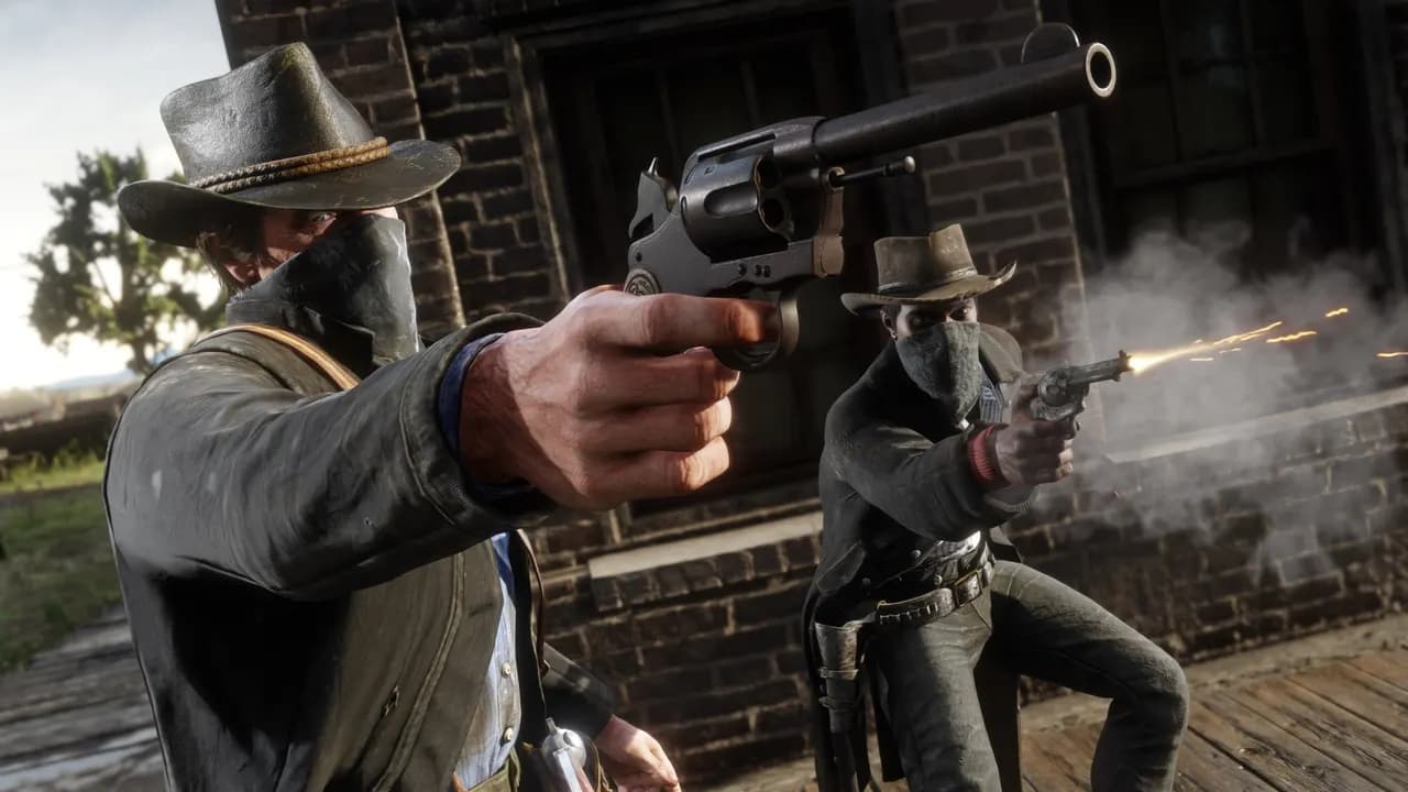 RED DEAD REDEMPTION & RED DEAD REDEMPTION 2 BUNDLE Xbox One & Series X/S — zrzut ekranu 1 z 6