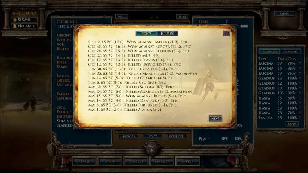 AGE OF GLADIATORS Steam — zrzut ekranu 2