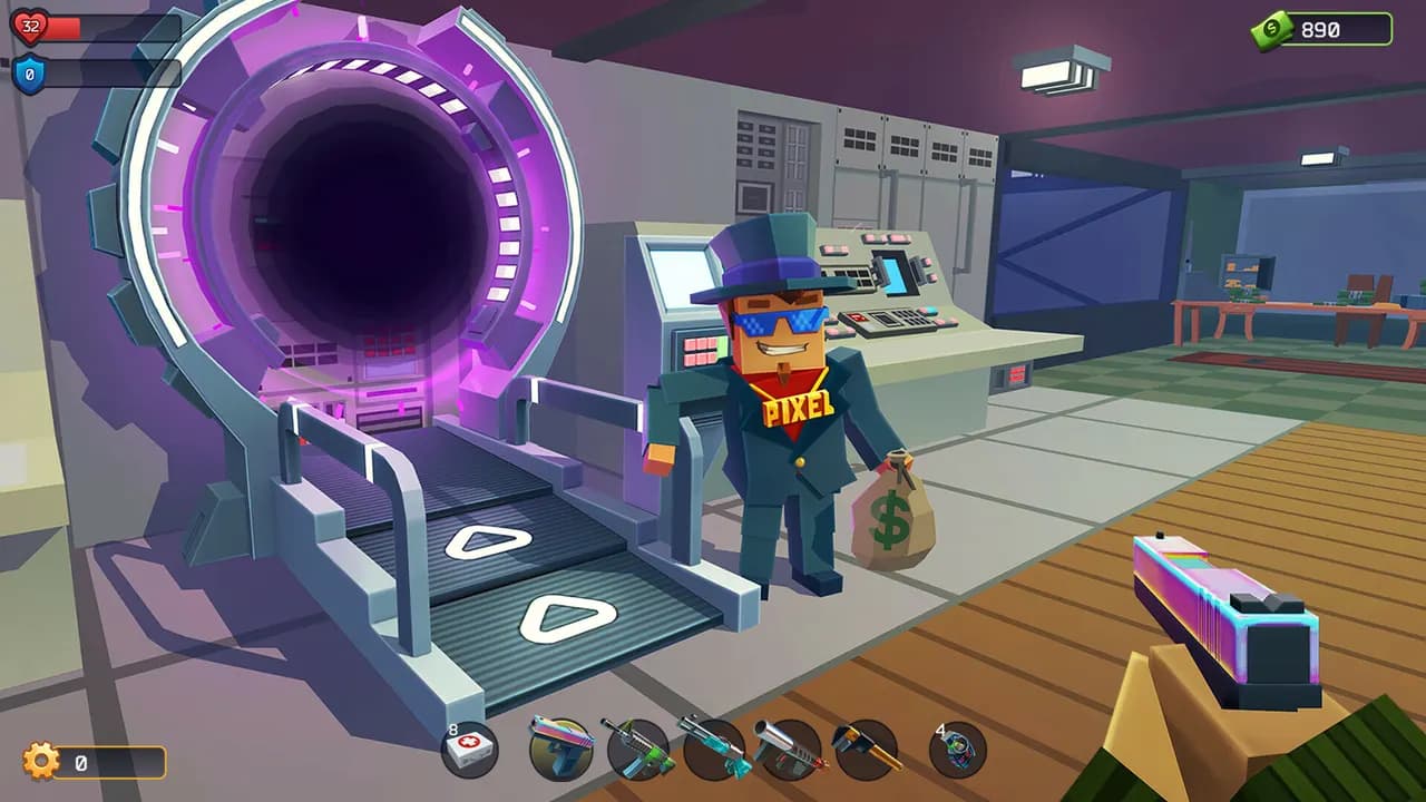 Pixel Combat: Zombie Shooter STEAM KLUCZ — zrzut ekranu 1 z 5
