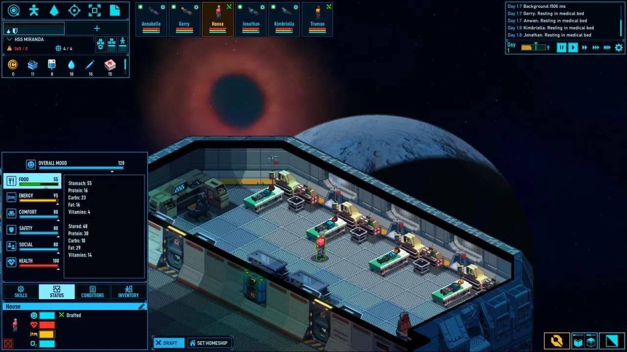 SPACE HAVEN Steam — zrzut ekranu 4