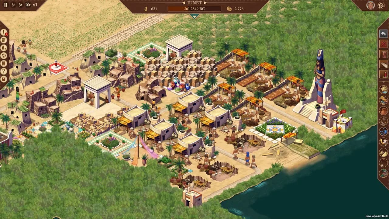 Pharaoh: A New Era STEAM KLUCZ — zrzut ekranu 1 z 6