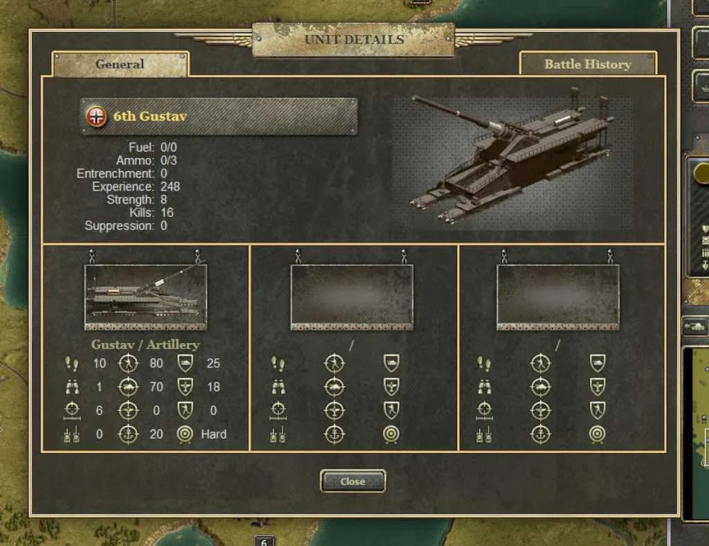 PANZER CORPS Steam — zrzut ekranu 1 z 5