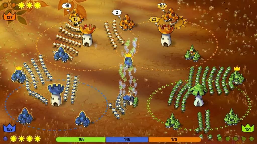 MUSHROOM WARS Steam — zrzut ekranu 4