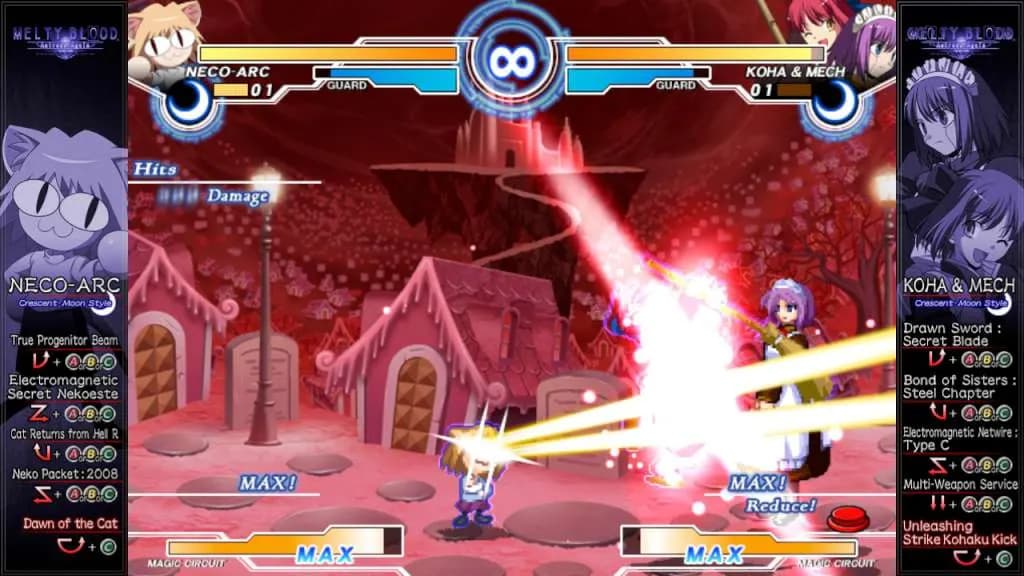 MELTY BLOOD ACTRESS AGAIN CURRENT Steam — zrzut ekranu 2