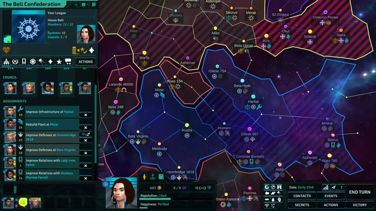 STAR DYNASTIES Steam — zrzut ekranu 1 z 4