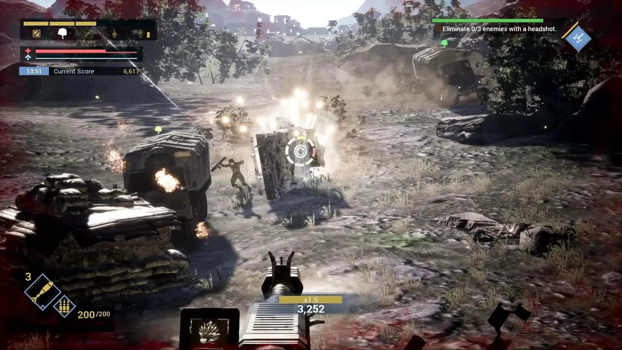 HEAVY FIRE: RED SHADOW Xbox One & Series X/S — zrzut ekranu 5