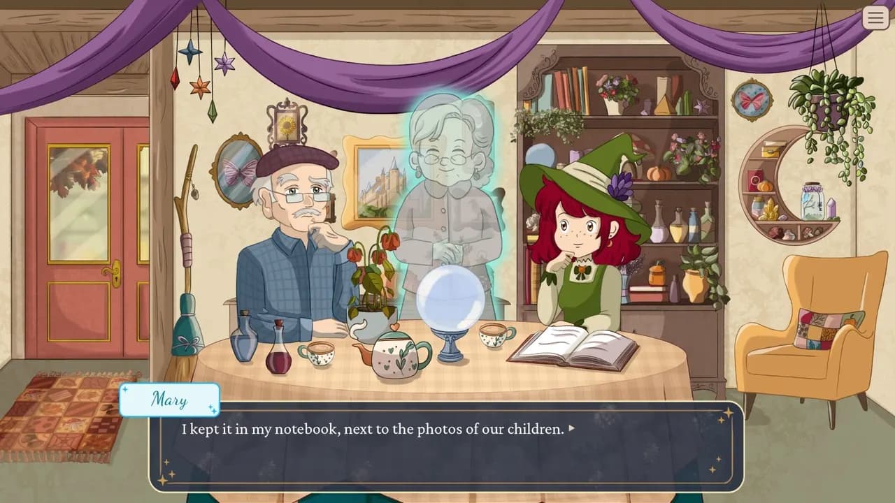 Spirit Talk - Cozy Visual Novel — zrzut ekranu 6