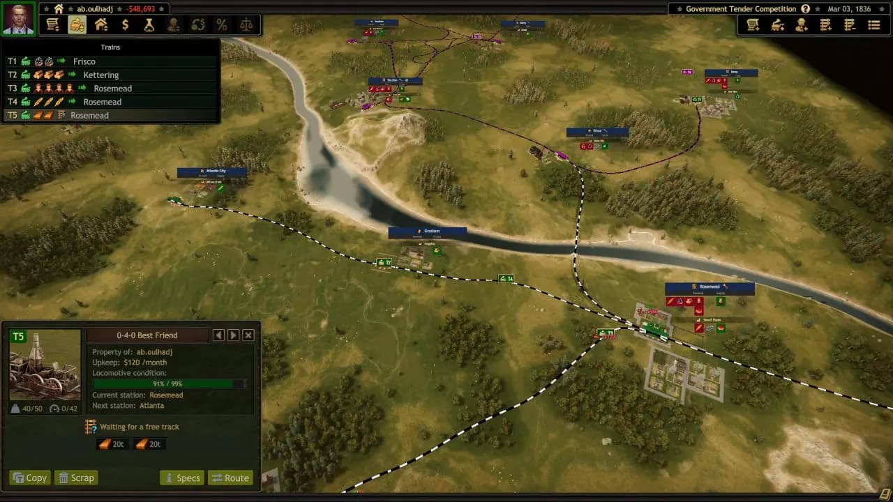 RAILROAD CORPORATION Steam — zrzut ekranu 3