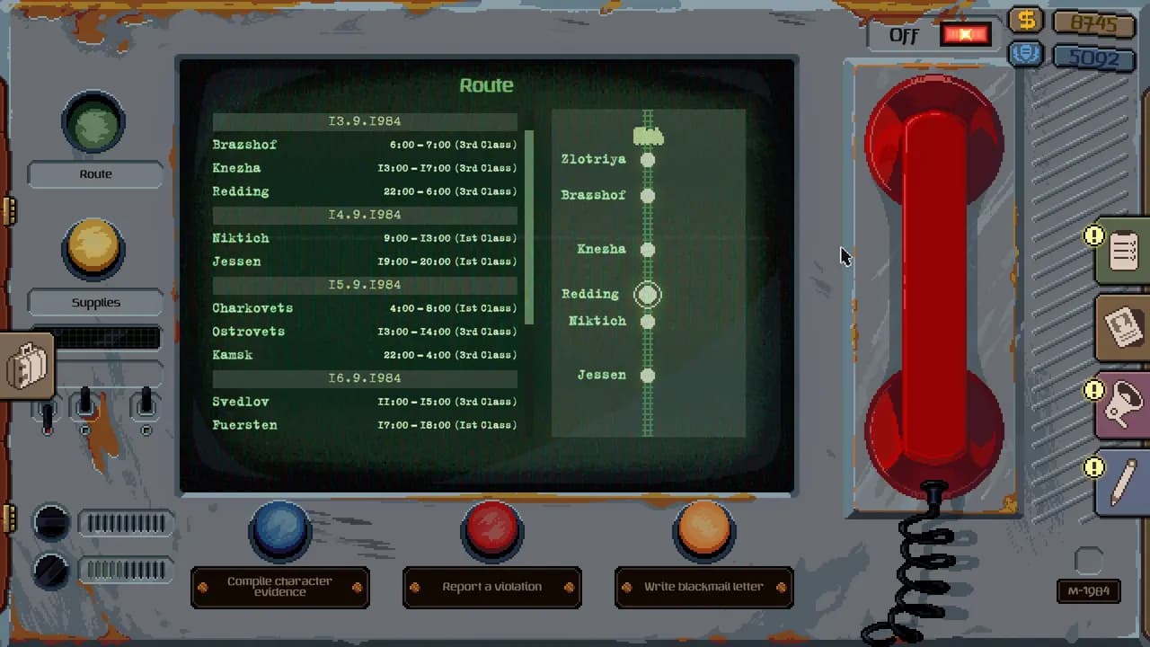 Beholder: Conductor STEAM KLUCZ — zrzut ekranu 6