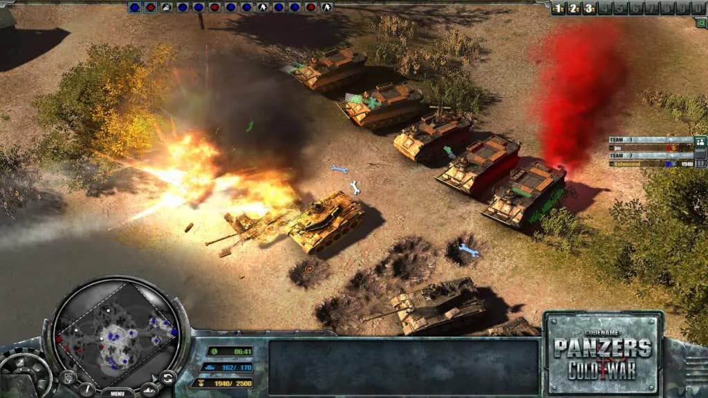 CODENAME PANZERS COLD WAR ZIMNA WOJNA Steam — zrzut ekranu 6