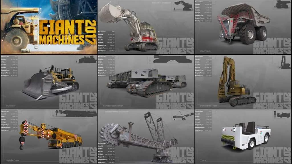 GIANT MACHINES 2017 Xbox Series X/S — zrzut ekranu 3