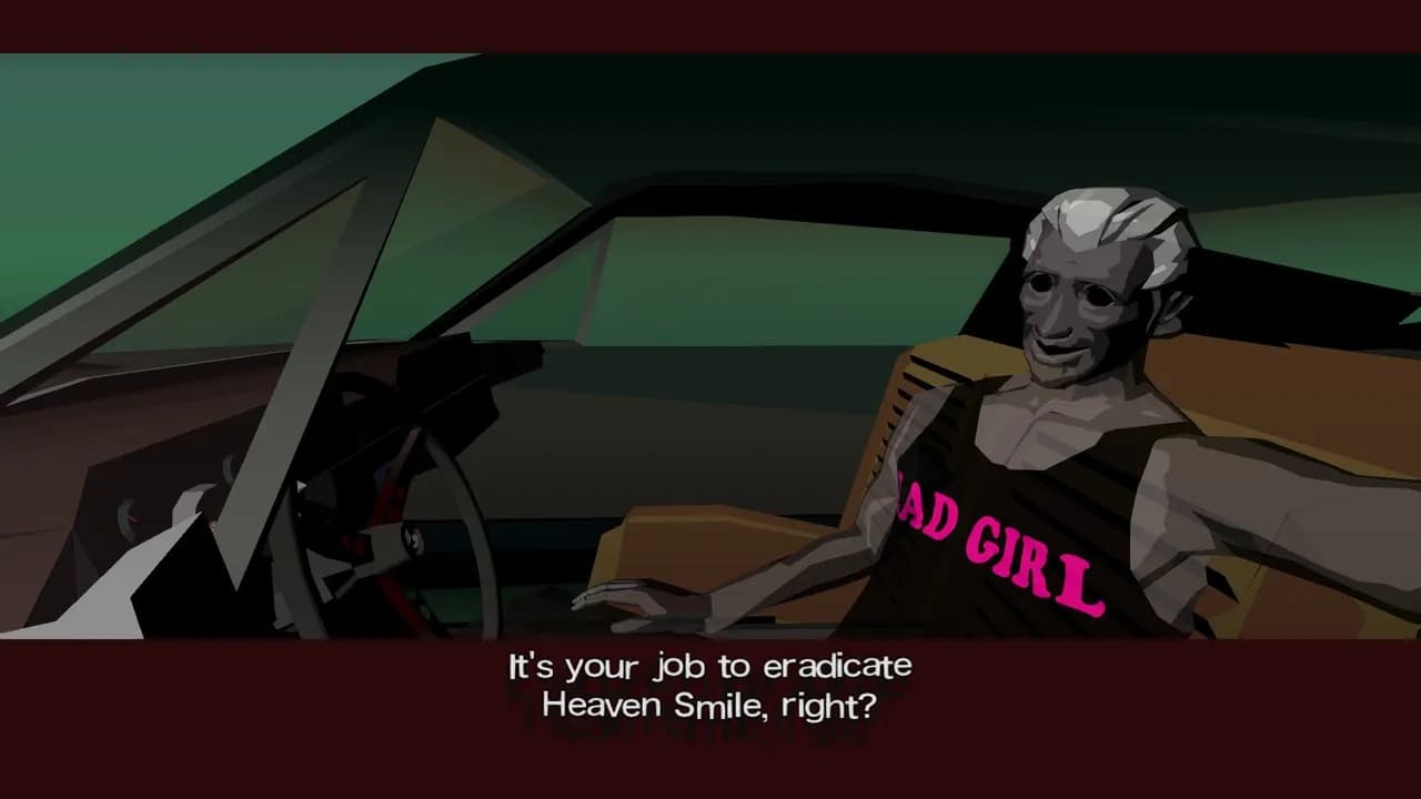 killer7 — zrzut ekranu 2