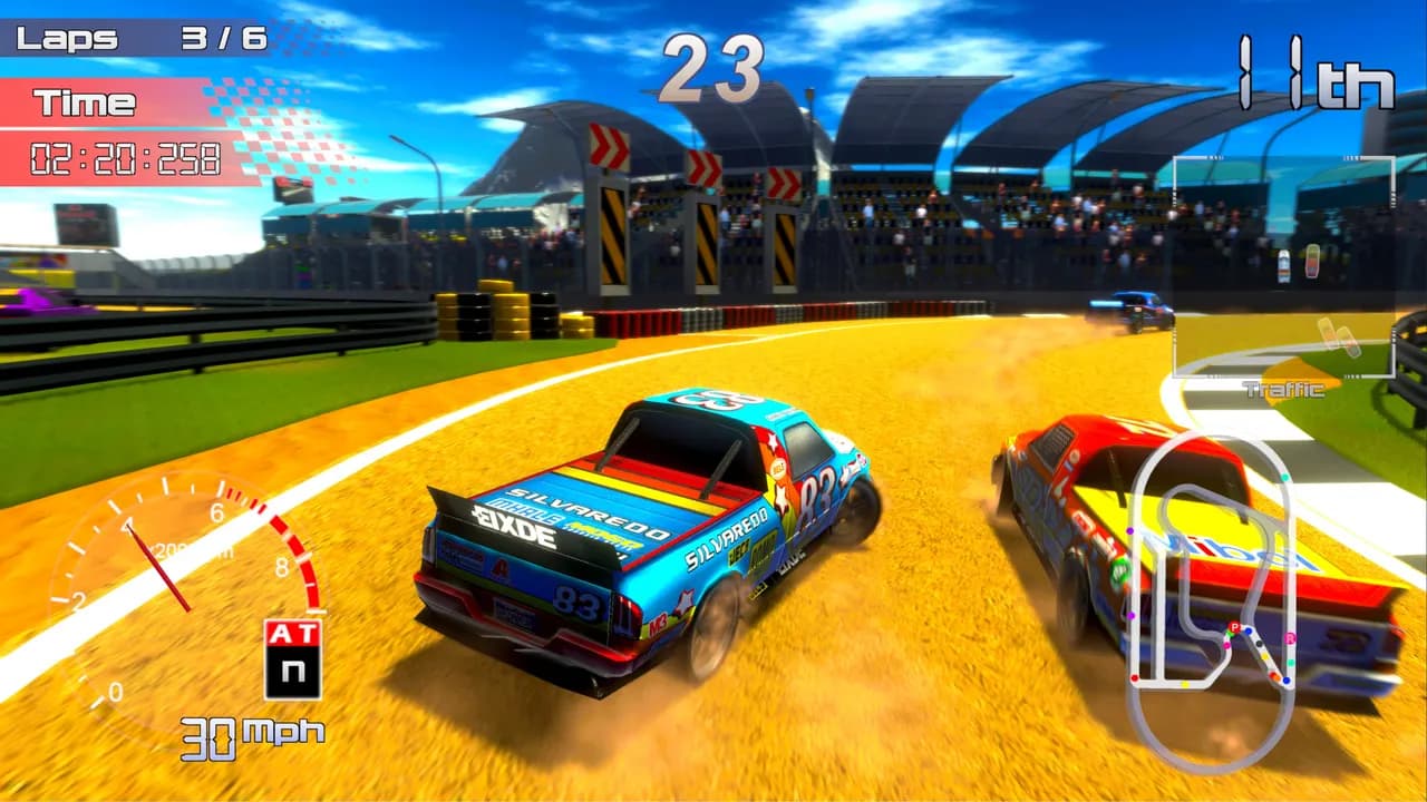 SPEED TRUCK RACING Xbox One & Series X/S — zrzut ekranu 5