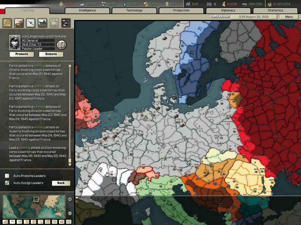HEARTS OF IRON 2 COMPLETE Steam — zrzut ekranu 4