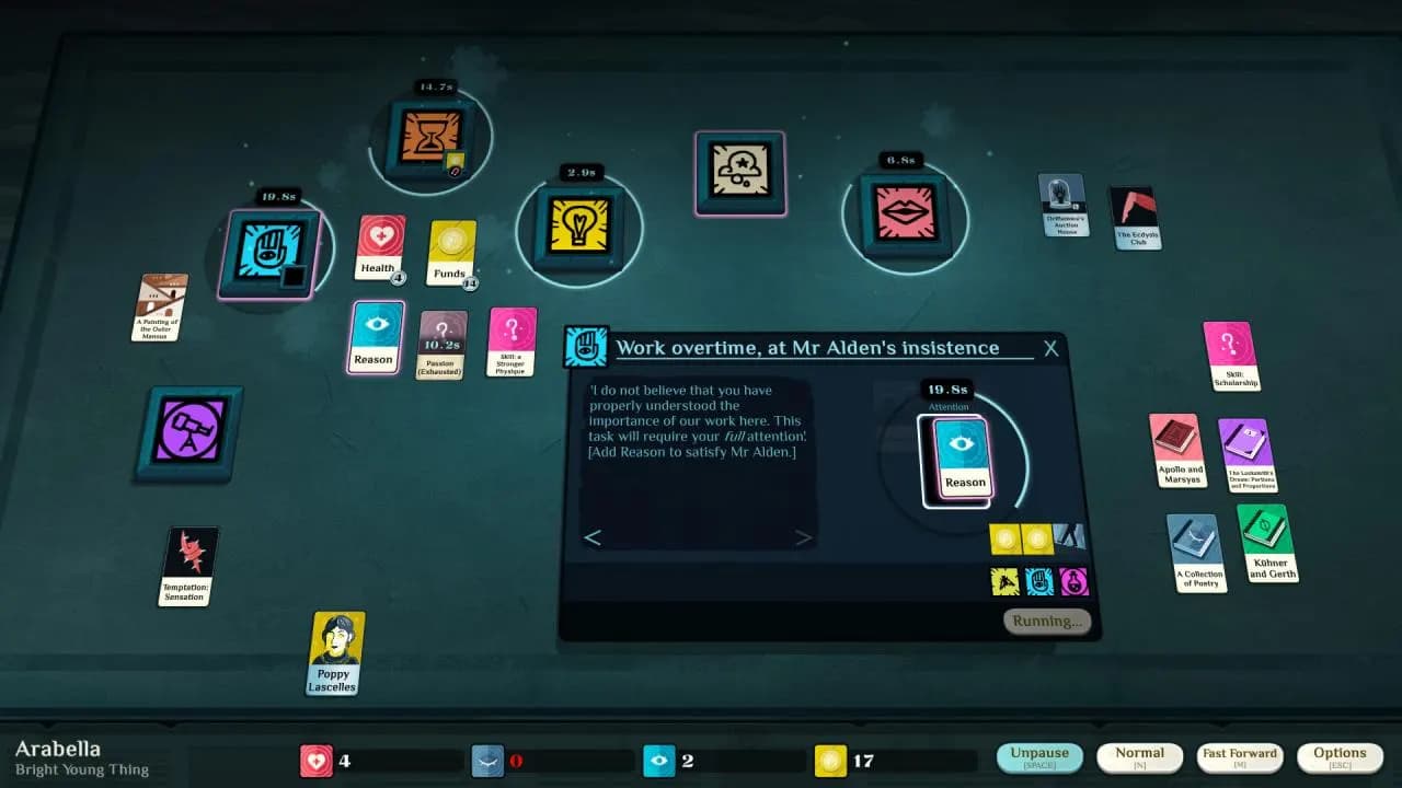 Cultist Simulator — zrzut ekranu 5