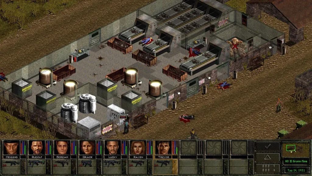 JAGGED ALLIANCE 2 WILDFIRE Steam — zrzut ekranu 5
