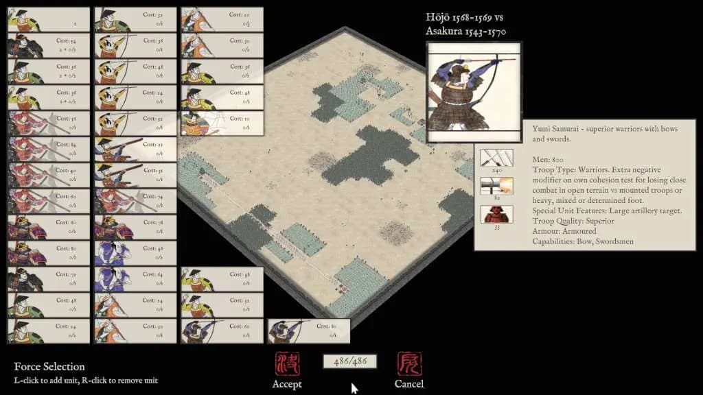 SENGOKU JIDAI SHADOW OF THE SHOGUN Steam — zrzut ekranu 5