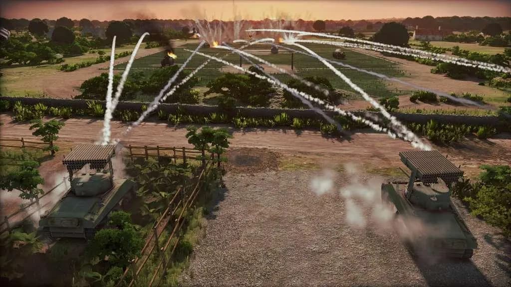 STEEL DIVISION NORMANDY 44 BACK TO HELL Steam — zrzut ekranu 1 z 6