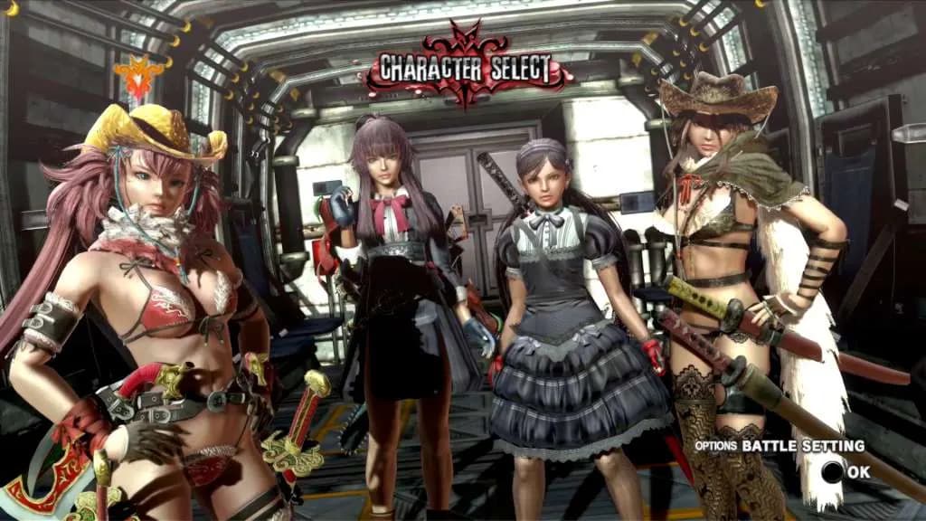 Onechanbara Z2: Chaos — zrzut ekranu 1 z 6